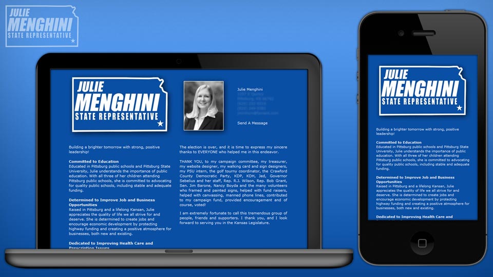 Julie Menghini - Kansas State Representative